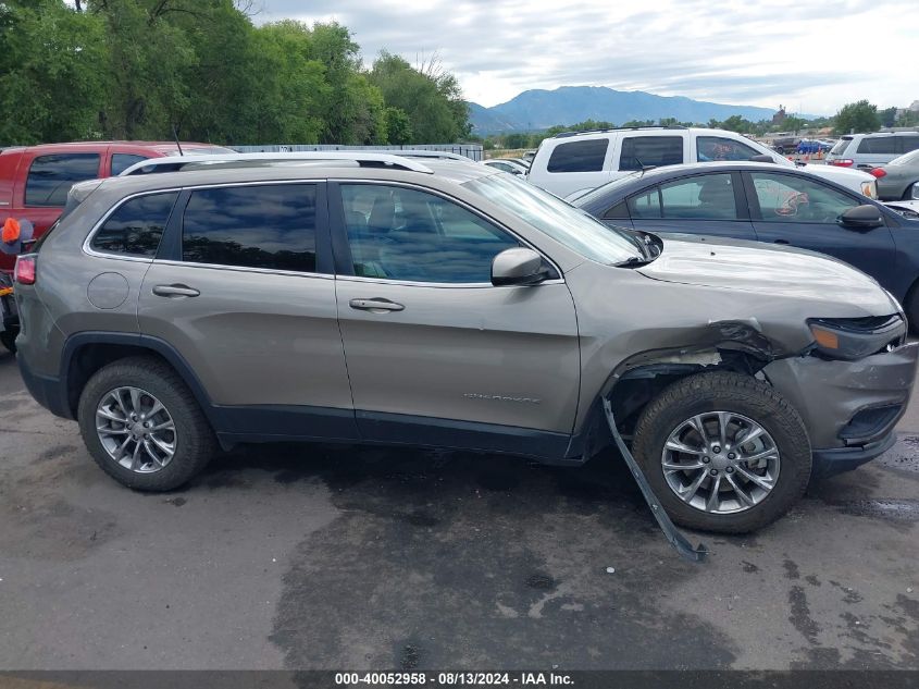 2019 Jeep Cherokee Latitude Plus 4X4 VIN: 1C4PJMLN9KD211655 Lot: 40052958