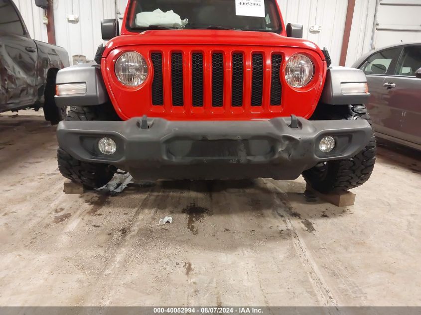 2020 Jeep Wrangler Unlimited Sport S 4X4 VIN: 1C4HJXDN3LW257220 Lot: 40052994