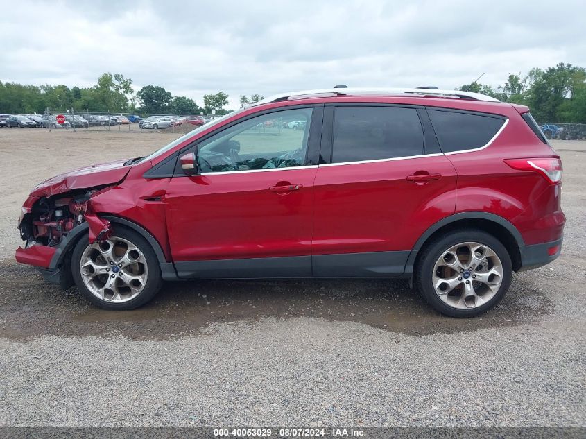 2013 Ford Escape Titanium VIN: 1FMCU0J96DUB13976 Lot: 40053029