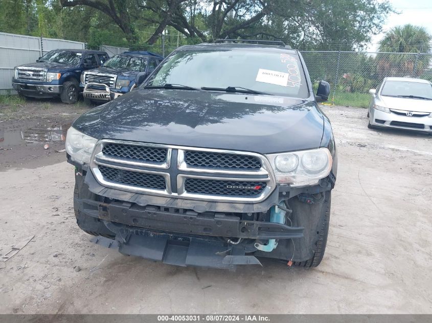 2013 Dodge Durango Crew VIN: 1C4RDJDG0DC696162 Lot: 40053031