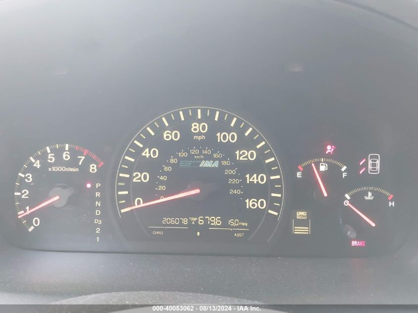 2005 Honda Accord Hybrid VIN: JHMCN36435C011976 Lot: 40053062