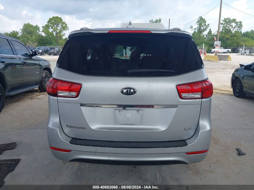 2015 Kia Sedona Lx VIN: KNDMB5C11F6017683 Lot: 40053068