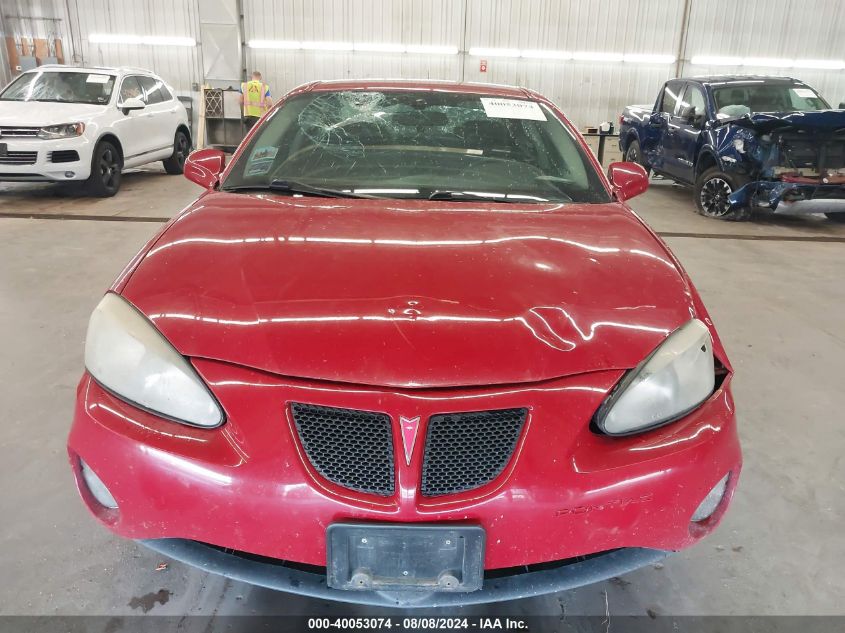 2008 Pontiac Grand Prix VIN: 2G2WP552581106011 Lot: 40053074