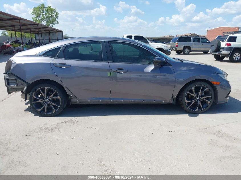 2020 Honda Civic Sport VIN: 19XFC2F80LE000585 Lot: 40053081