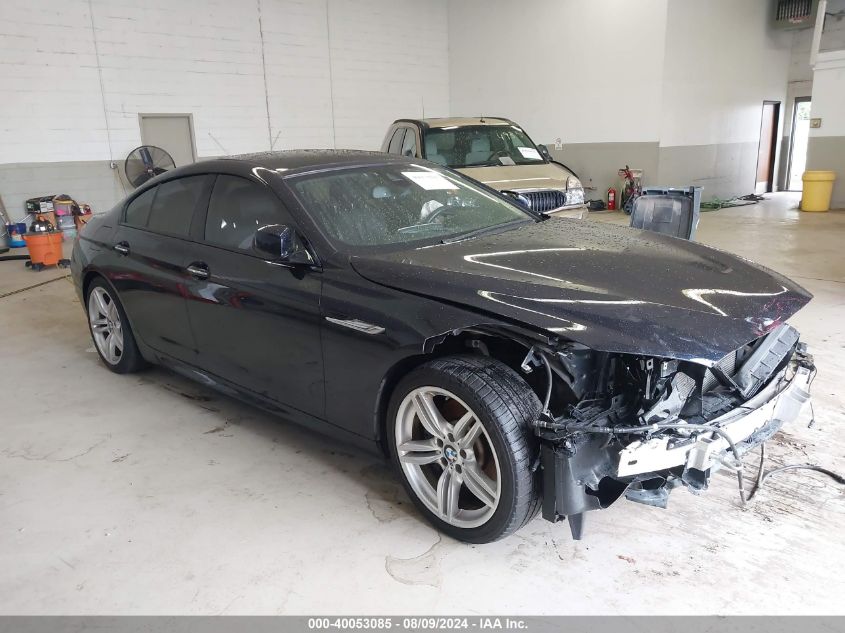 2014 BMW 640I Gran Coupe xDrive VIN: WBA6B8C5XED452721 Lot: 40053085