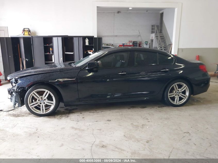 2014 BMW 640I Gran Coupe xDrive VIN: WBA6B8C5XED452721 Lot: 40053085