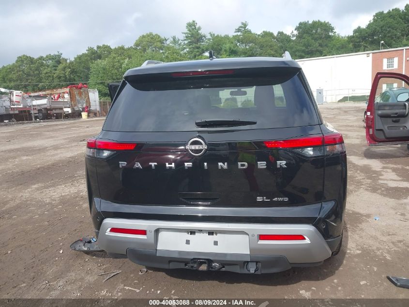 2022 Nissan Pathfinder Sl VIN: 5N1DR3CD4NC205054 Lot: 40053088