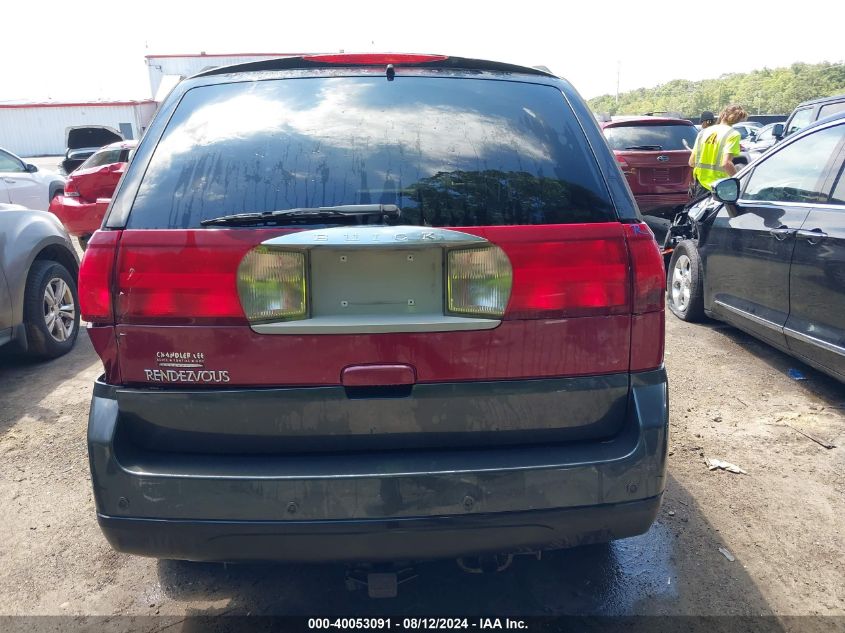 2005 Buick Rendezvous Cx VIN: 3G5DA03EX5S537942 Lot: 40053091