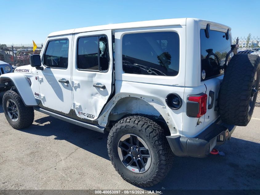 2018 Jeep Wrangler Unlimited Rubicon 4X4 VIN: 1C4HJXFG6JW258308 Lot: 40053097