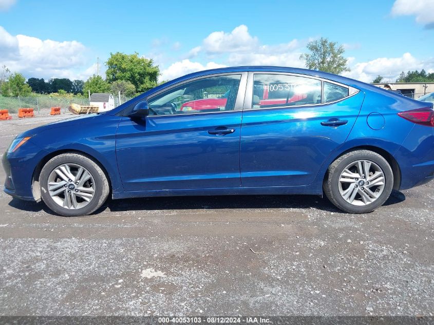 2020 Hyundai Elantra Sel VIN: 5NPD84LF5LH622974 Lot: 40053103