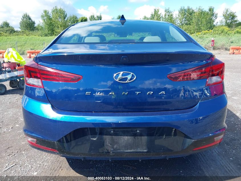 2020 Hyundai Elantra Sel VIN: 5NPD84LF5LH622974 Lot: 40053103