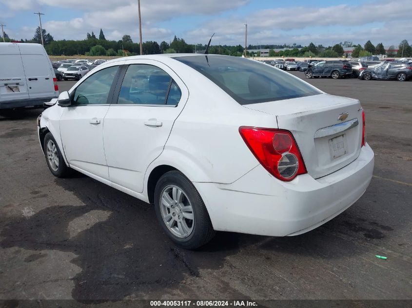 2014 Chevrolet Sonic Lt Auto VIN: 1G1JC5SH2E4199847 Lot: 40658660