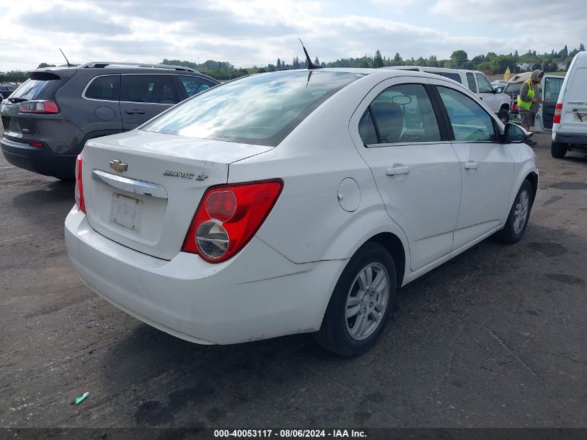 2014 Chevrolet Sonic Lt Auto VIN: 1G1JC5SH2E4199847 Lot: 40658660