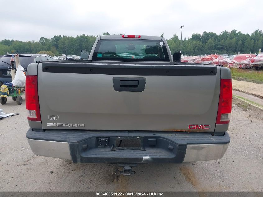 2009 GMC Sierra 1500 Work Truck VIN: 1GTEK14X99Z156687 Lot: 40053122