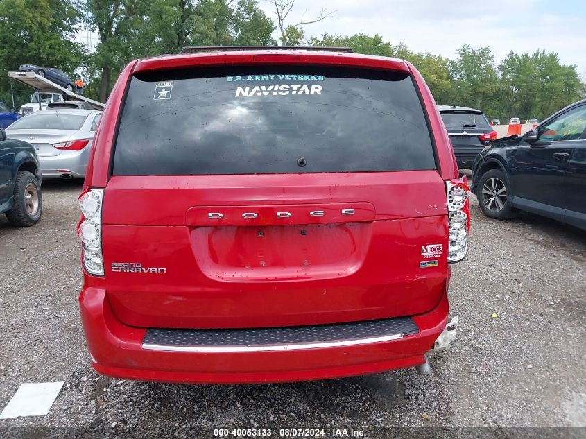 2012 Dodge Grand Caravan Se/Sxt VIN: 2C4RDGBG9CR297911 Lot: 40053133