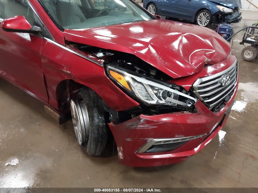 2015 Hyundai Sonata Se VIN: 5NPE24AF4FH012514 Lot: 40053155