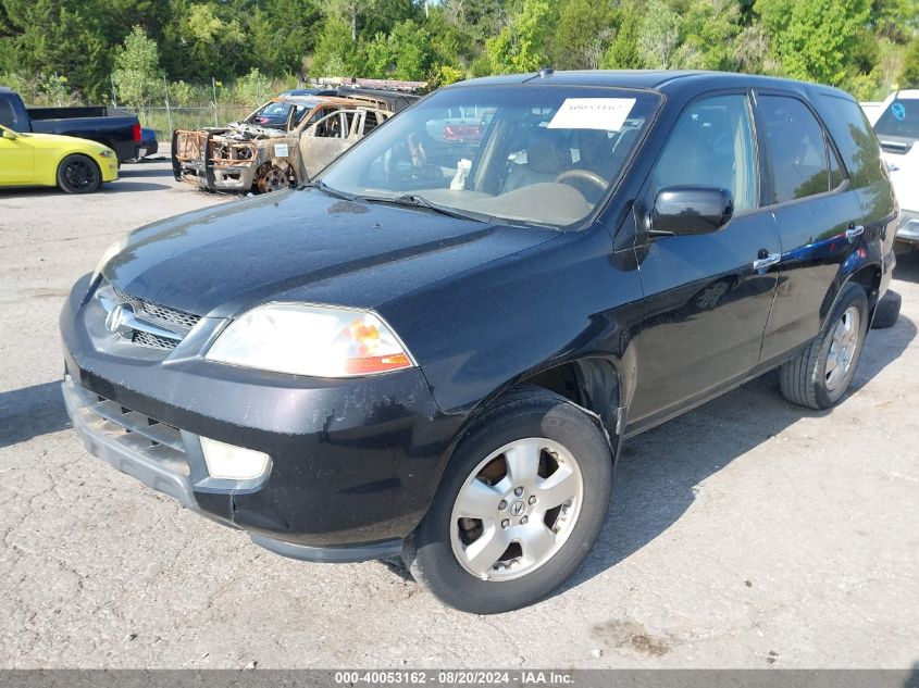 2003 Acura Mdx VIN: 2HNYD18263H555354 Lot: 40053162