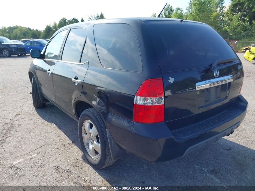 2003 Acura Mdx VIN: 2HNYD18263H555354 Lot: 40053162