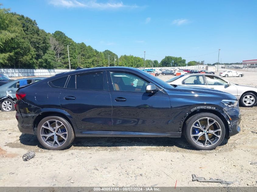 2023 BMW X6 M50I VIN: 5UXCY8C09P9P87115 Lot: 40053165