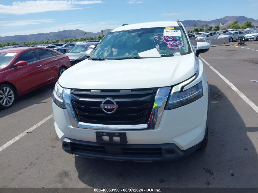 2022 Nissan Pathfinder Sv 2Wd VIN: 5N1DR3BA2NC213497 Lot: 40053190