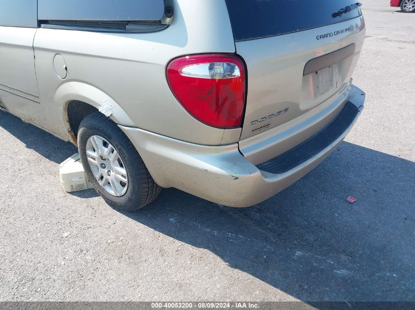 2006 Dodge Grand Caravan Se VIN: 1D4GP24R56B639750 Lot: 40053200