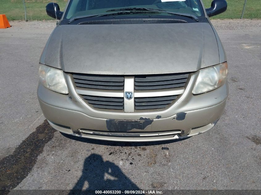 2006 Dodge Grand Caravan Se VIN: 1D4GP24R56B639750 Lot: 40053200