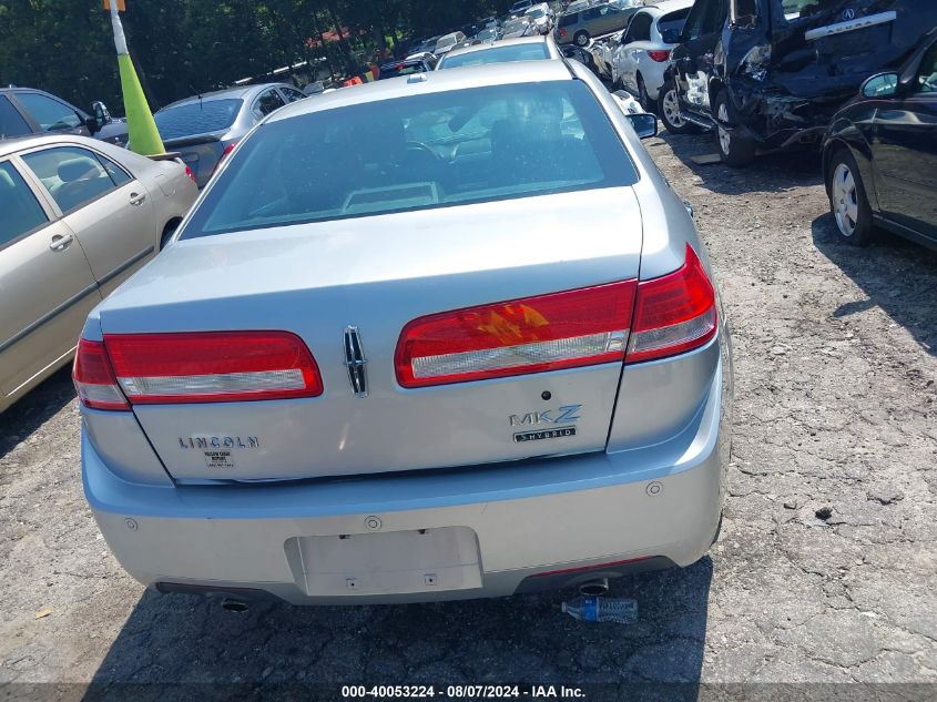 2012 Lincoln Mkz Hybrid VIN: 3LNDL2L33CR806652 Lot: 40053224