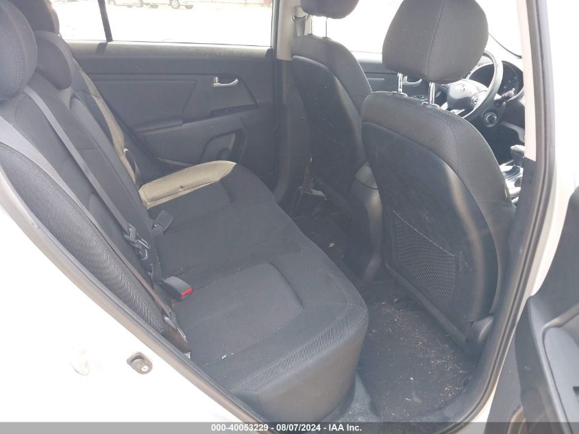 2013 Kia Sportage Lx VIN: KNDPB3A29D7473824 Lot: 40053229