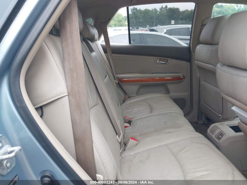 2007 Lexus Rx 350 VIN: 2T2HK31UX7C026486 Lot: 40053243