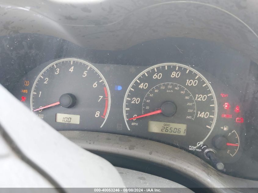 2009 Toyota Corolla Le VIN: JTDBL40E799038952 Lot: 40053246