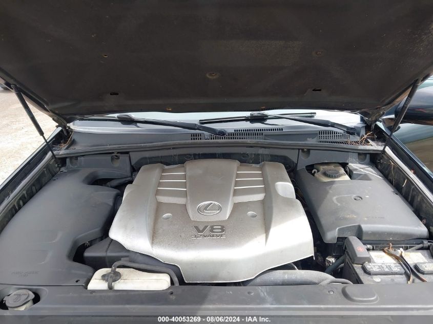 2003 Lexus Gx 470 VIN: JTJBT20X430016891 Lot: 40053269