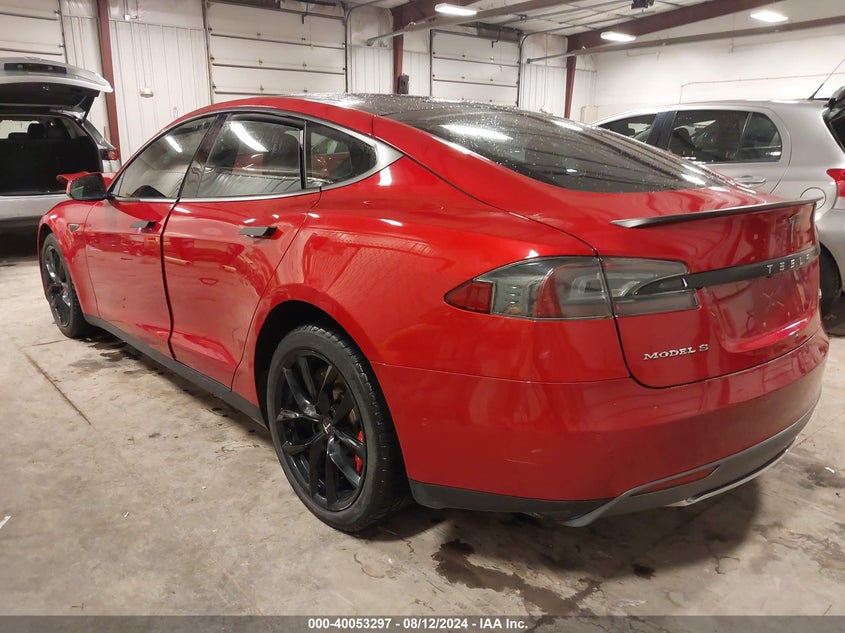 2014 TESLA MODEL S VIN: 5YJSA1H25EFP62508