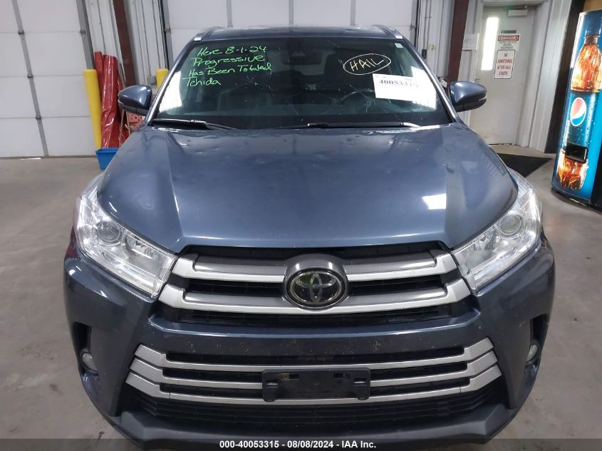 2019 Toyota Highlander Xle VIN: 5TDJZRFH2KS928856 Lot: 40053315