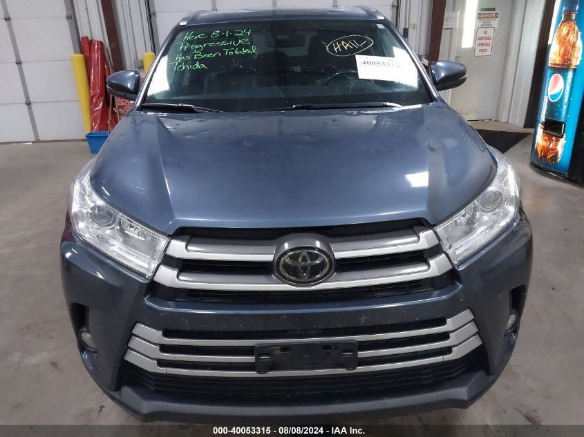 2019 TOYOTA HIGHLANDER SE/XLE - 5TDJZRFH2KS928856