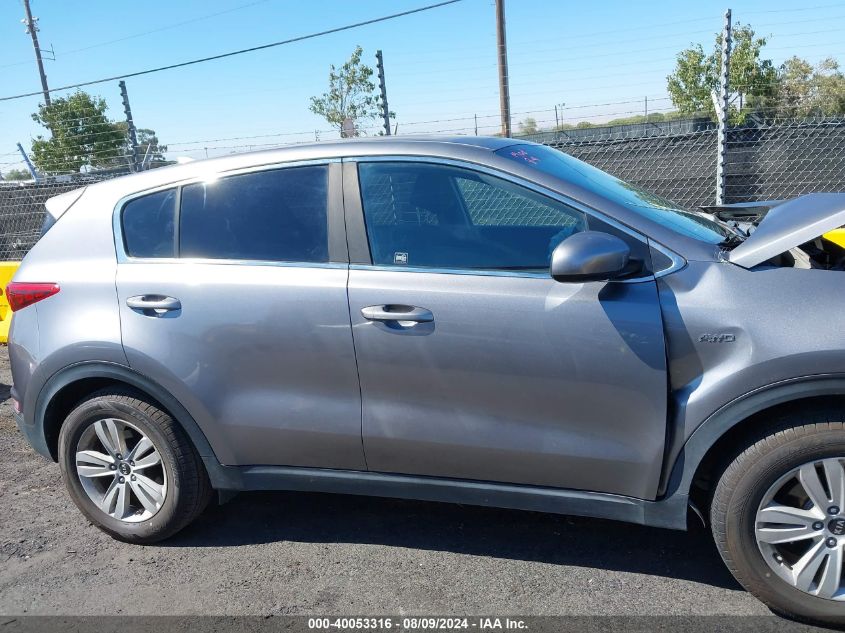 2017 Kia Sportage Lx VIN: KNDPMCAC7H7256734 Lot: 40053316