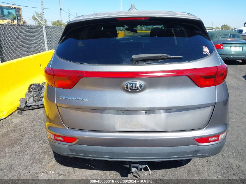 2017 Kia Sportage Lx VIN: KNDPMCAC7H7256734 Lot: 40053316