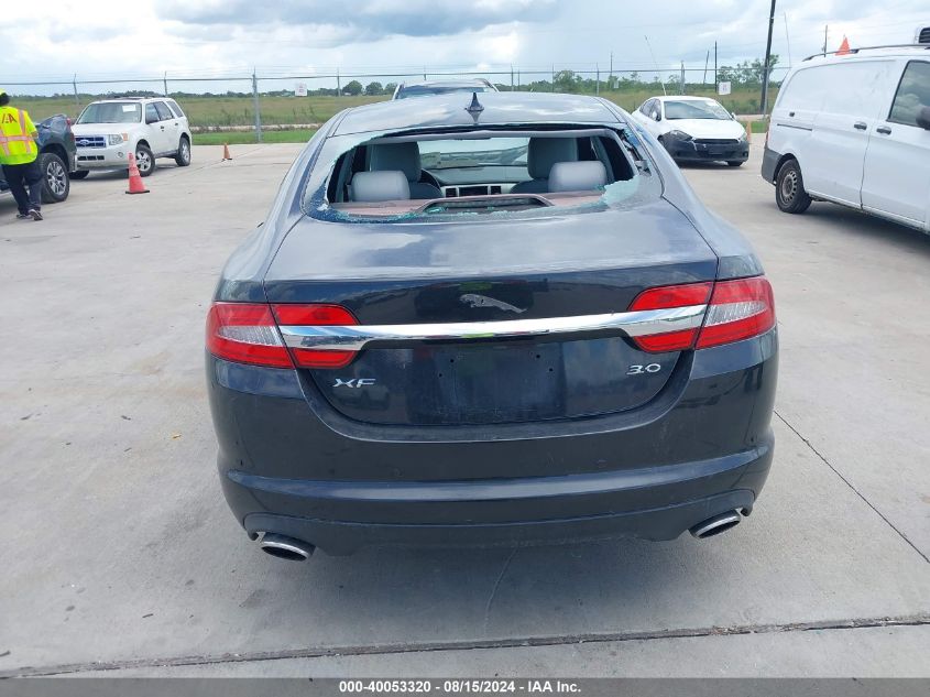 2013 Jaguar Xf V6 Sc VIN: SAJWA0E7XD8S62484 Lot: 40053320