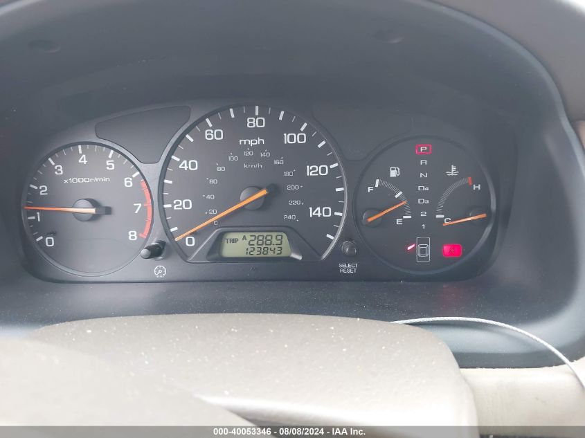 2001 Honda Accord Ex VIN: JHMCG566X1C024323 Lot: 40053346