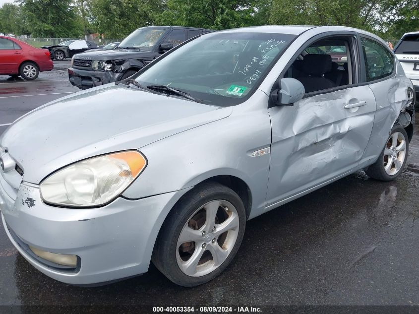 2007 Hyundai Accent Se VIN: KMHCN36C77U050894 Lot: 40053354