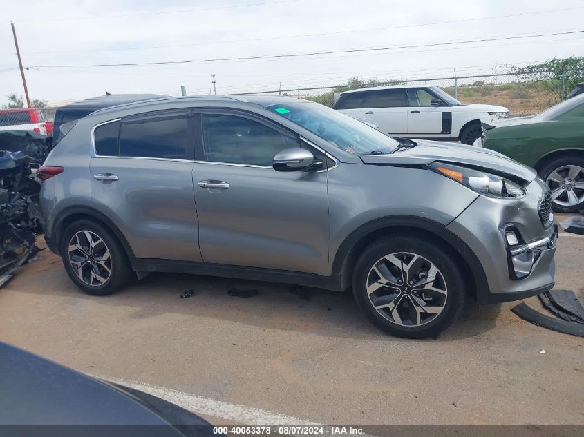 2020 Kia Sportage Ex VIN: KNDPN3AC1L7806080 Lot: 40053378