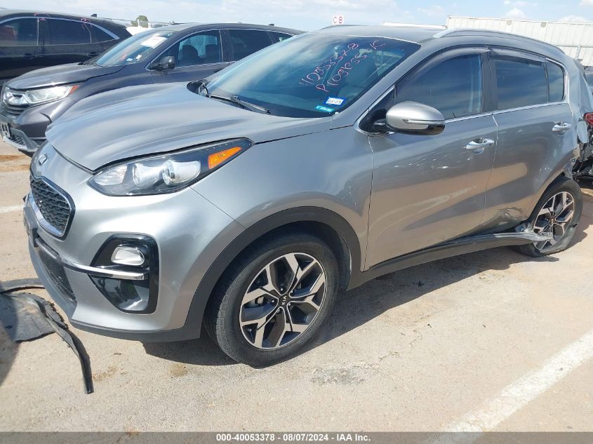 2020 Kia Sportage Ex VIN: KNDPN3AC1L7806080 Lot: 40053378