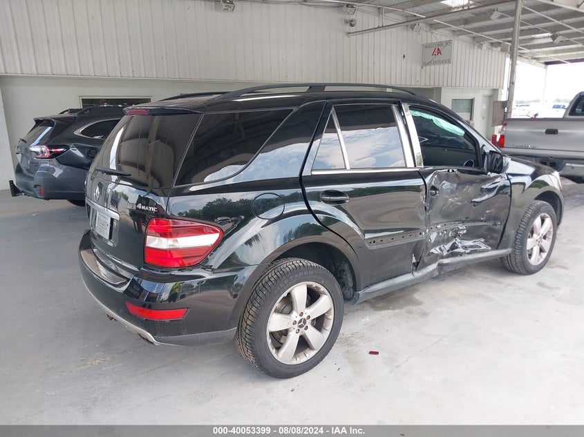 2009 Mercedes-Benz Ml 350 VIN: 4JGBB86E79A464734 Lot: 40053399