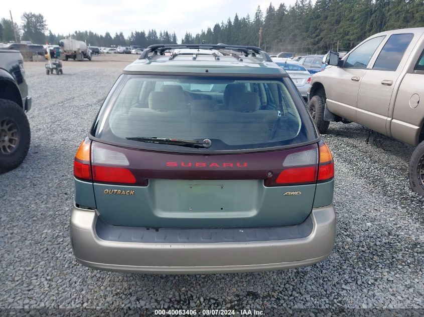 2003 Subaru Outback VIN: 4S3BH675436602956 Lot: 40053406