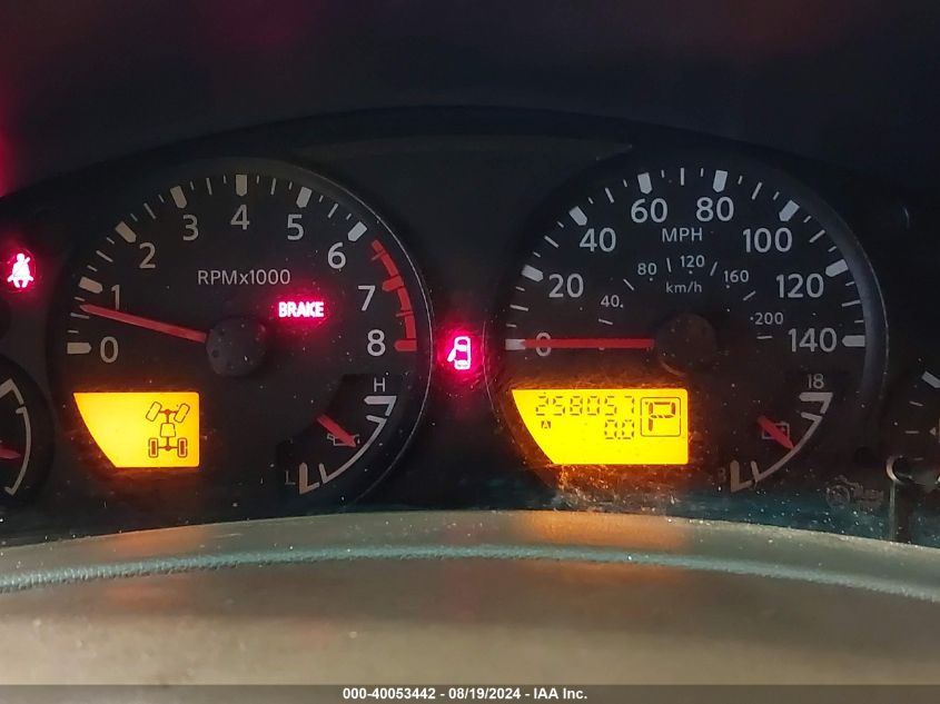 2009 NISSAN FRONTIER VIN: 1N6AD07W69C402438