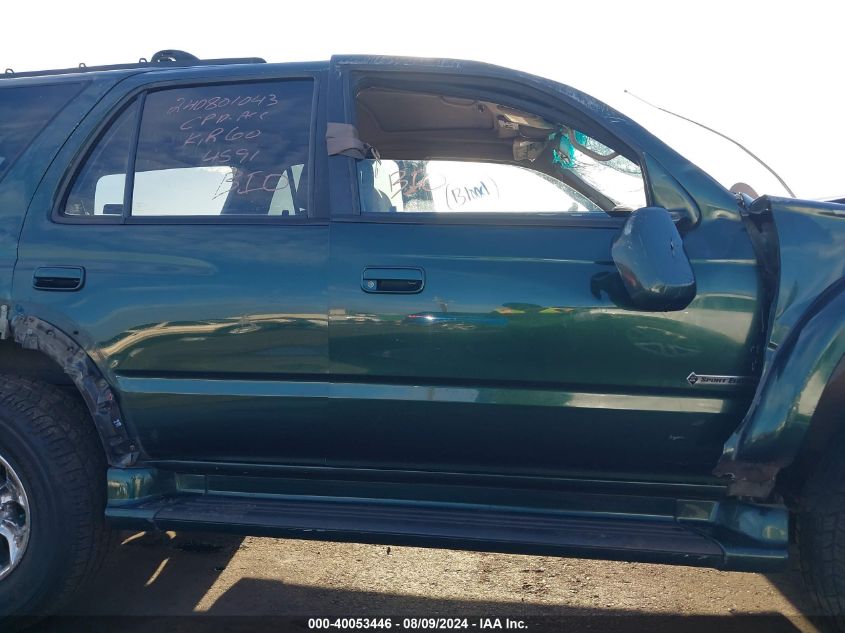 2001 Toyota 4Runner Sr5 V6 VIN: JT3HN86R410344591 Lot: 40053446