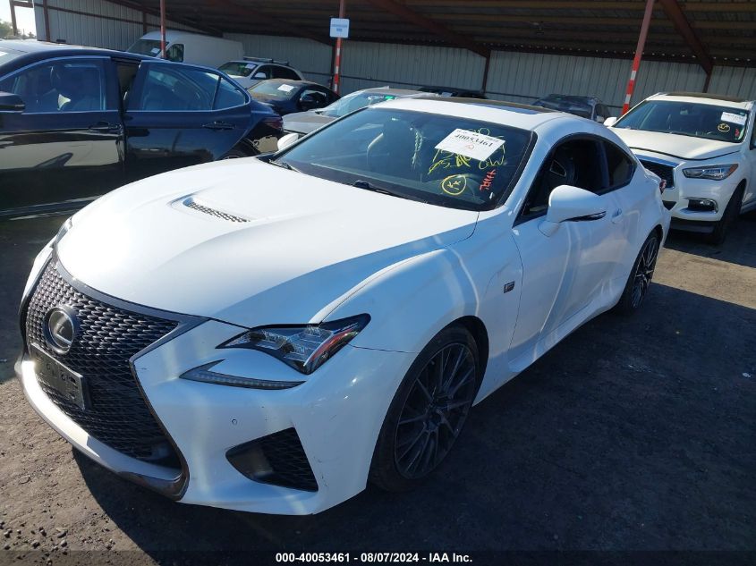 2015 Lexus Rc F VIN: JTHHP5BC4F5003741 Lot: 40053461