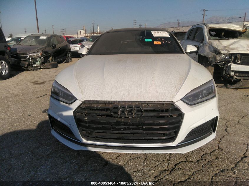 2019 Audi A5 45 Premium VIN: WAUENCF51KA027018 Lot: 40053484