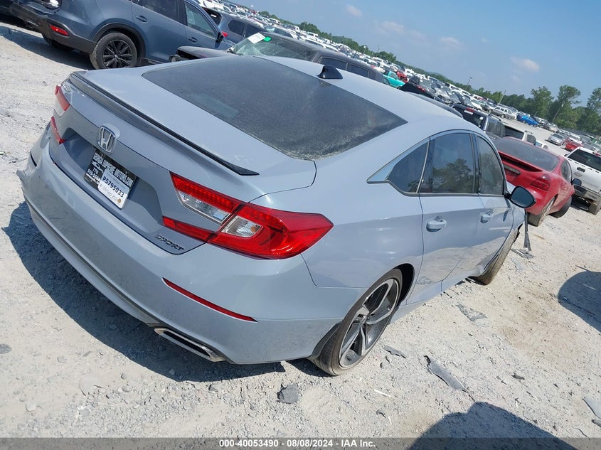 VIN 1HGCV1F36NA047705 2022 HONDA ACCORD SPORT