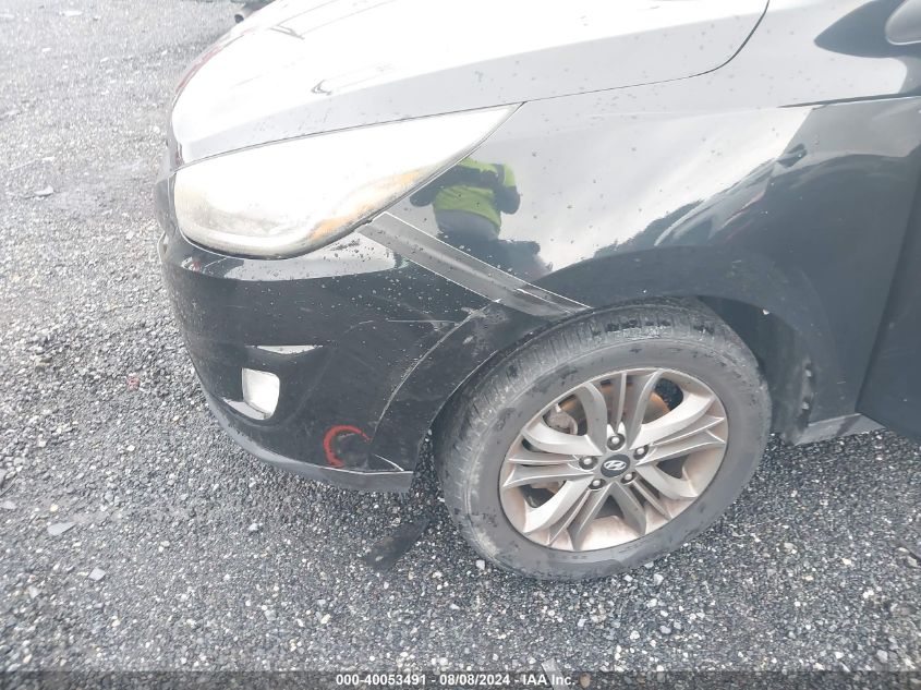 2014 Hyundai Tucson Se VIN: KM8JUCAG6EU872667 Lot: 40053491