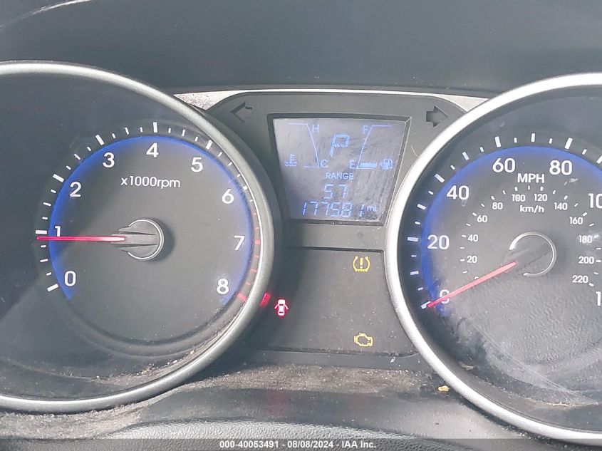 2014 Hyundai Tucson Se VIN: KM8JUCAG6EU872667 Lot: 40053491